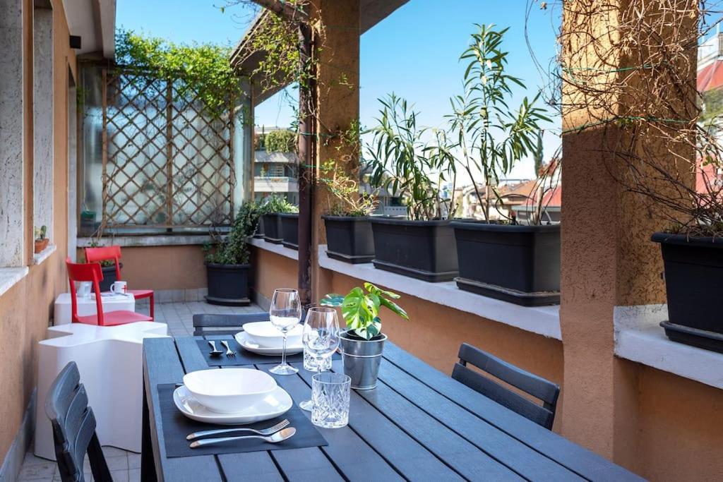 Apartmán Ennio'S Nest - Private Terrace Milán Exteriér fotografie
